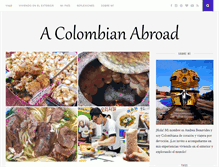 Tablet Screenshot of colombianabroad.com
